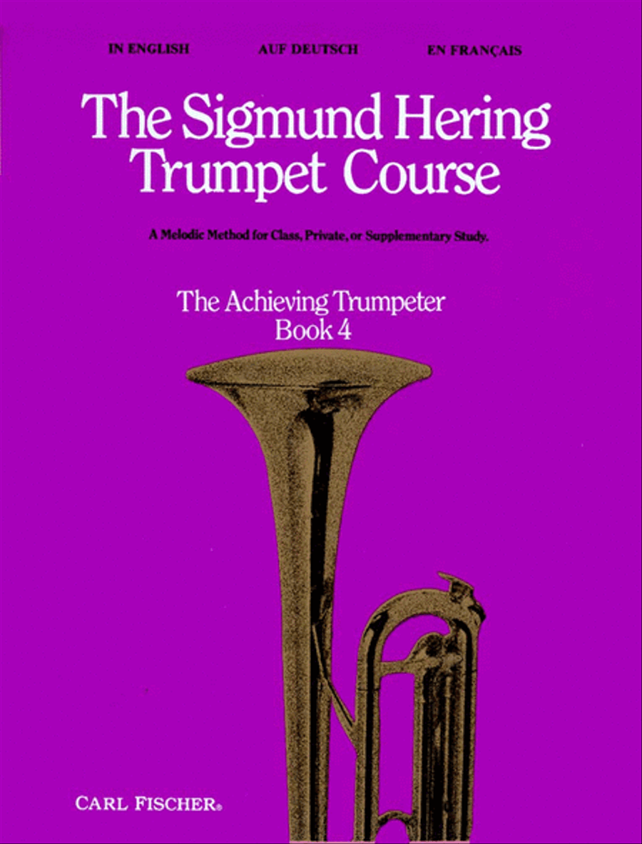 The Sigmund Hering Trumpet Course - Book 4 Trumpet scores gallery preview page 1