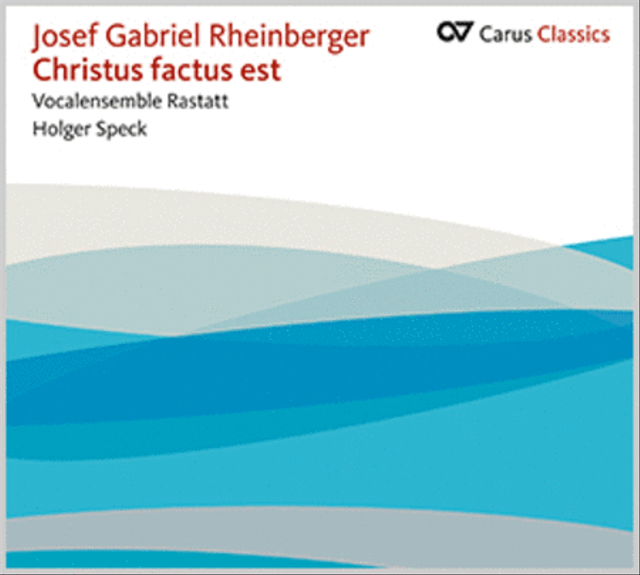 Christus factus (Carus Classics) CD scores gallery preview page 1