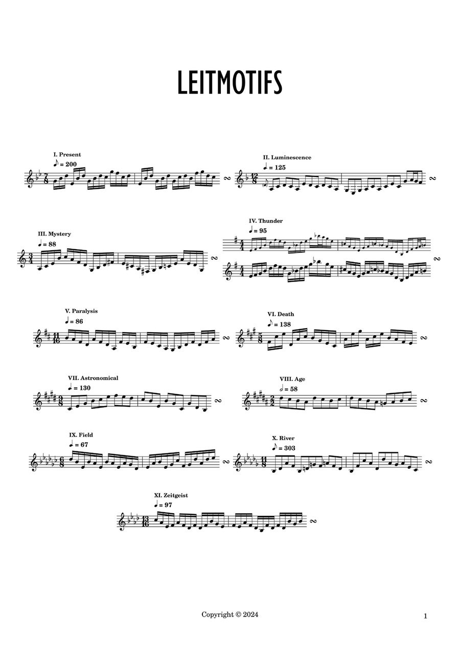 Himmelsfeud Himmelsfeud 1 Piano, 4-Hands scores gallery preview page 4
