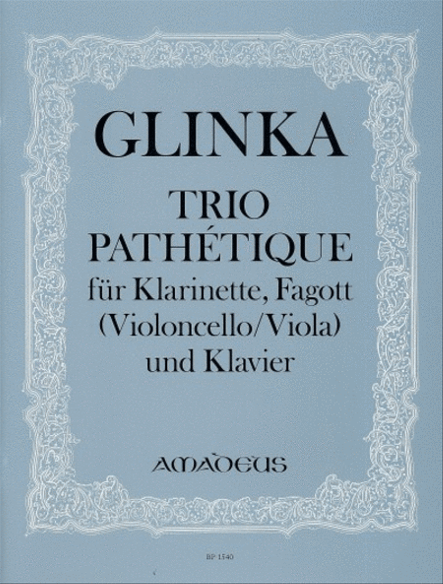 Trio Pathetique Bassoon scores gallery preview page 1