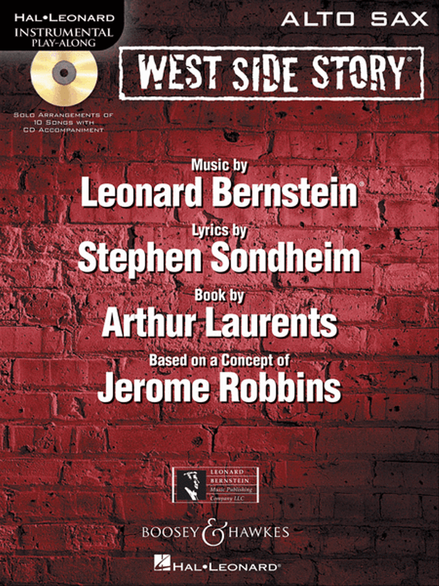 West Side Story for Alto Sax Alto Saxophone scores gallery preview page 1