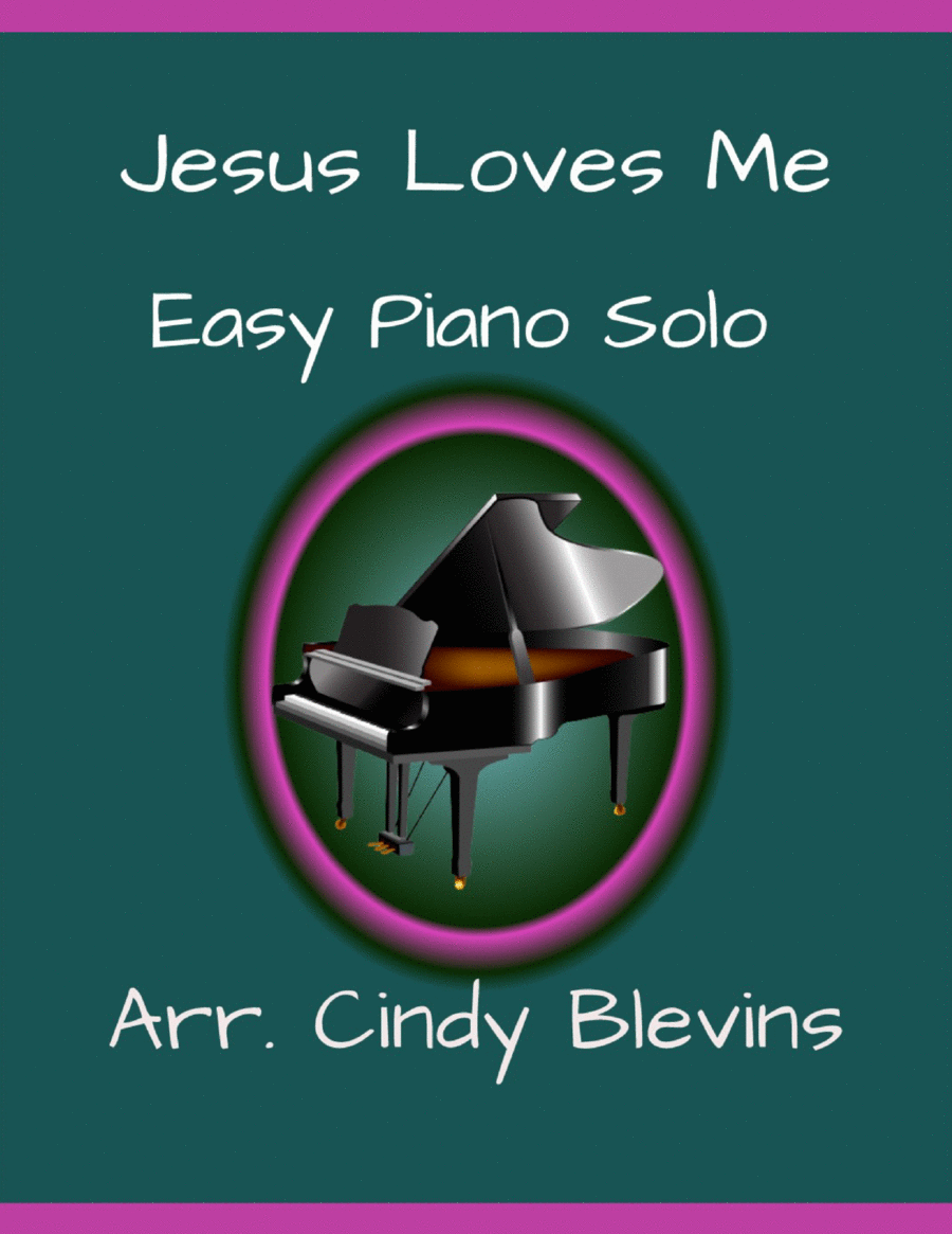 Jesus Loves Me, Easy Piano Solo Easy Piano scores gallery preview page 1