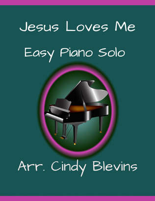 Book cover for Jesus Loves Me, Easy Piano Solo