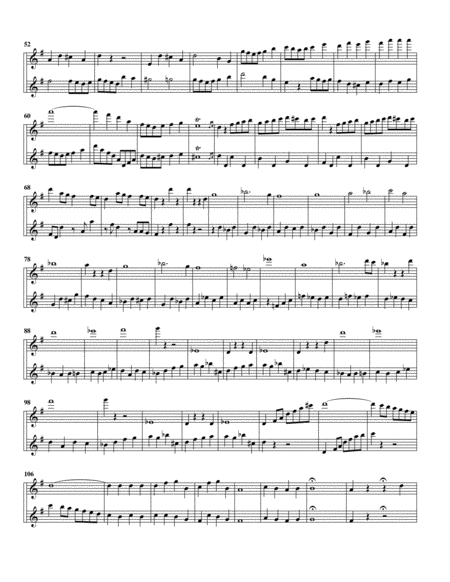 Allegro & Minuet, WoO 26 (original version for 2 flutes) image number null