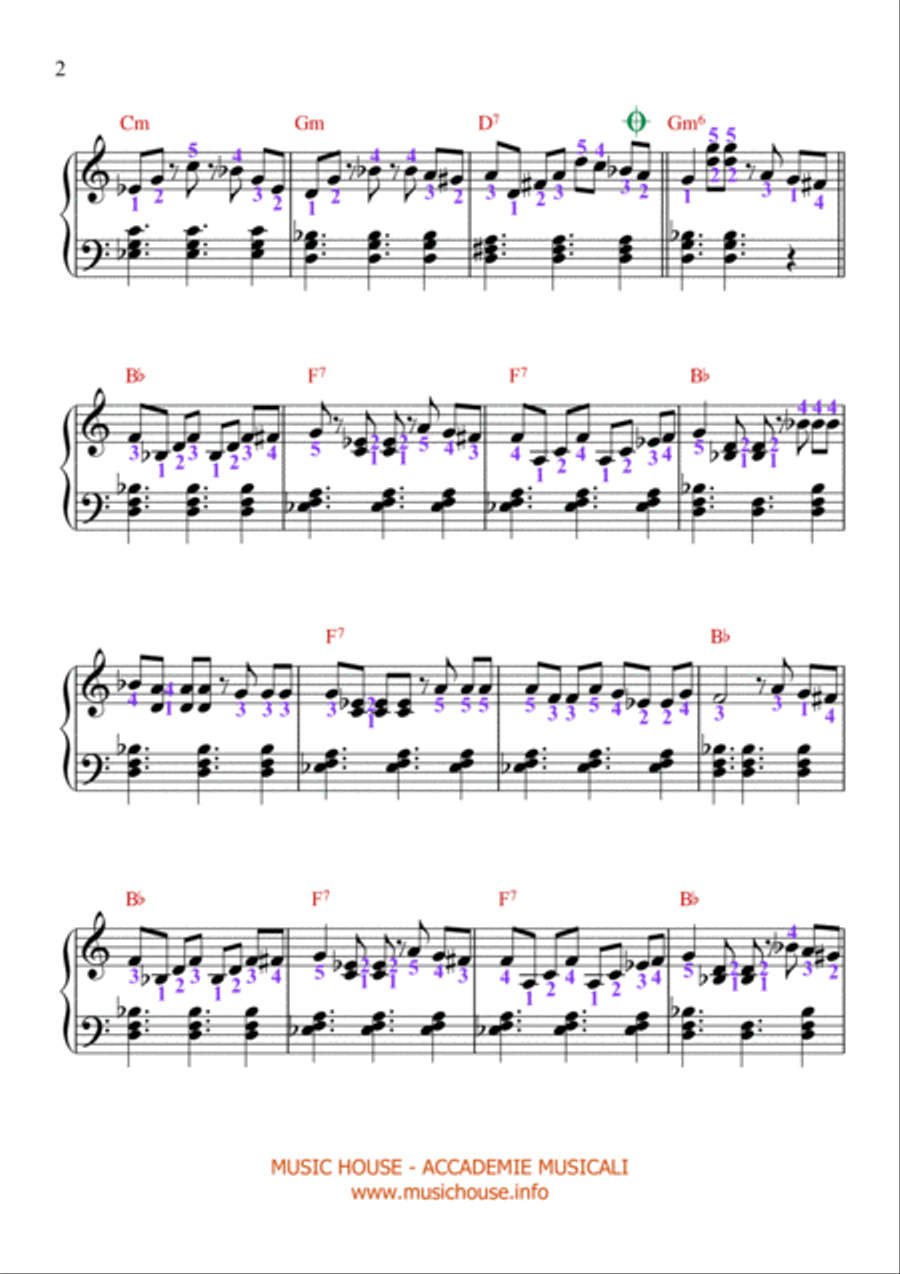 Tico Tico - EASY PIANO Tico Tico - EASY PIANO Easy Piano scores gallery preview page 2