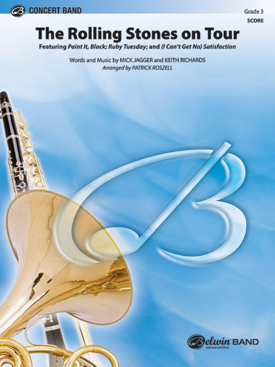 The Rolling Stones on Tour Concert Band scores gallery preview page 1