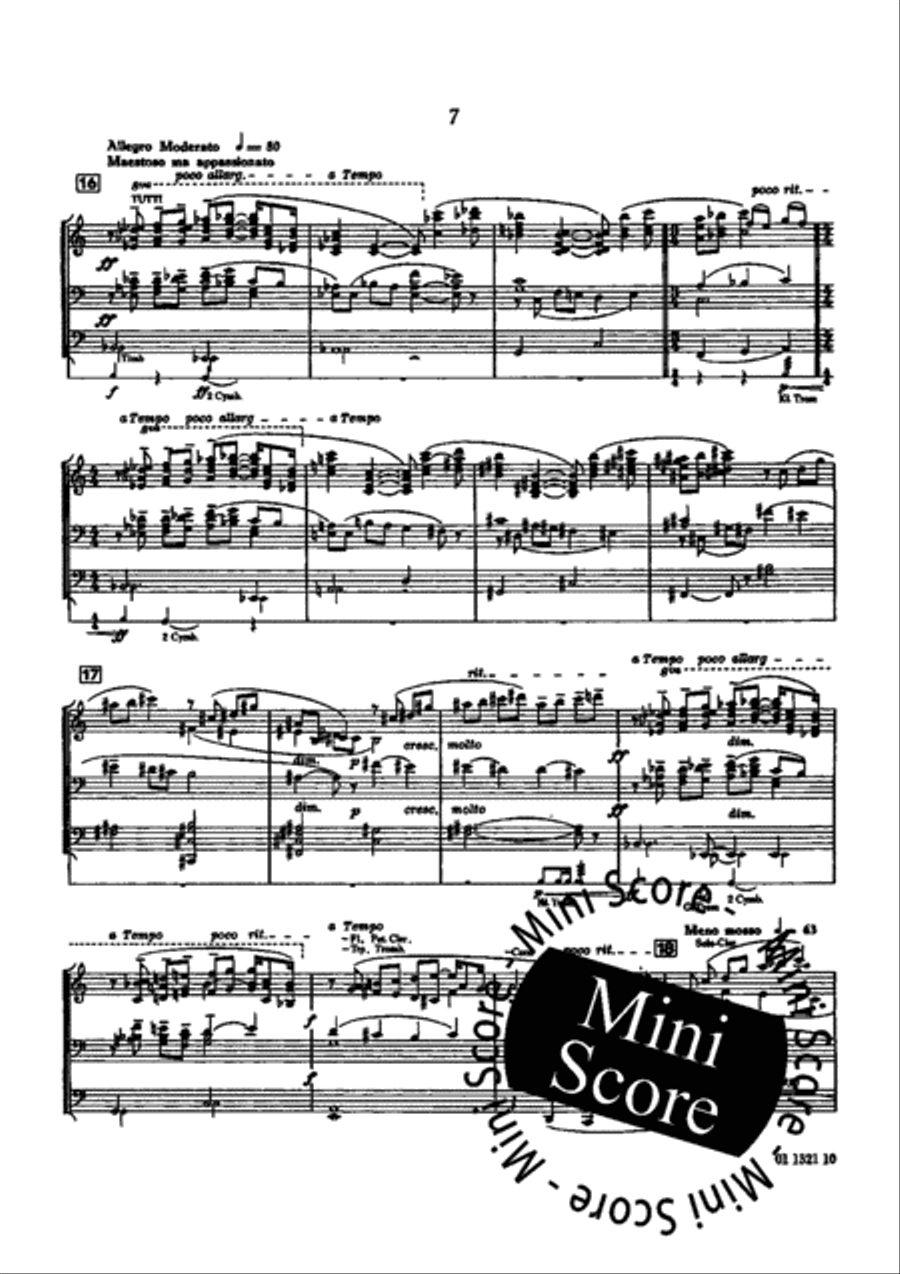 Symphonie de Paris Concert Band scores gallery preview page 11