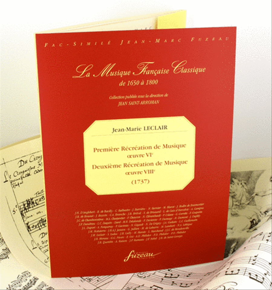 First musical recreation - Second musical recreation Violin scores gallery preview page 1