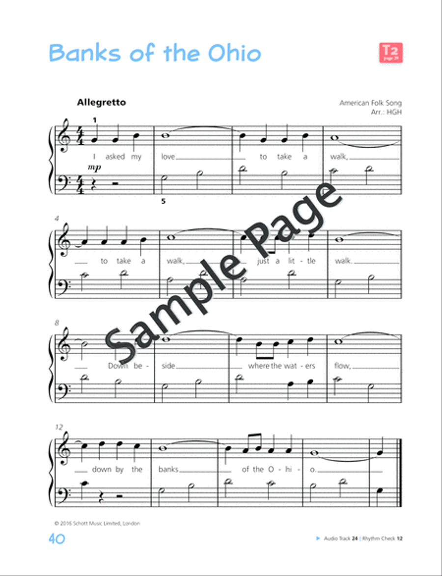 Piano Junior: Lesson Book 2 Piano Method scores gallery preview page 41