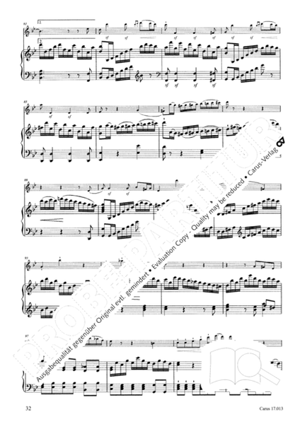 Sonate fur Querflote und Klavier