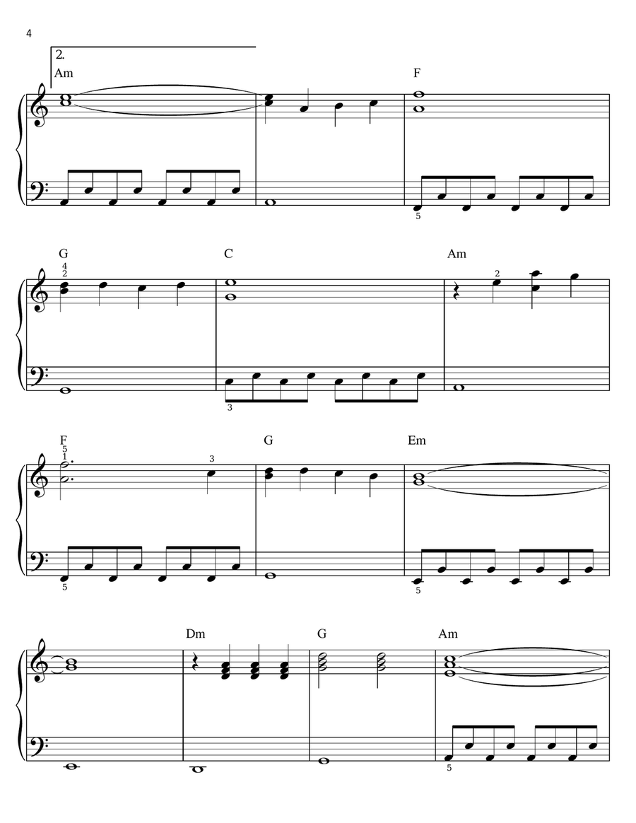 New Moon (The Meadow) Voice scores gallery preview page 4