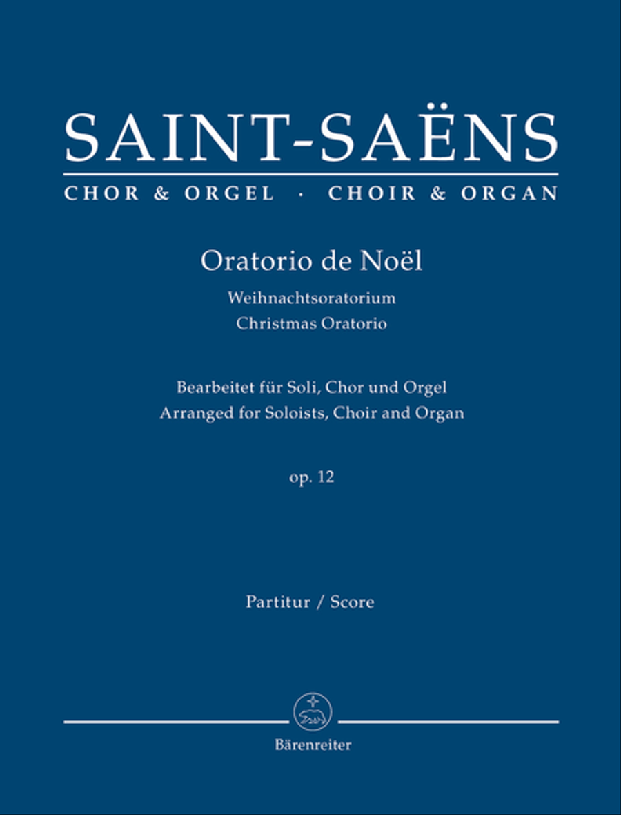 Oratorio de Noel, Op. 12 Mixed Choir scores gallery preview page 1
