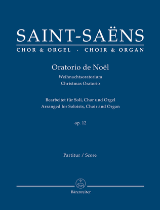 Book cover for Oratorio de Noel, Op. 12
