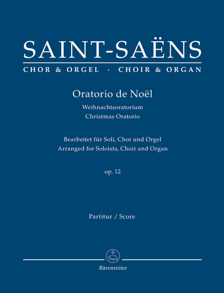 Oratorio de Noel, Op. 12 by Camille Saint-Saens Choir - Sheet Music