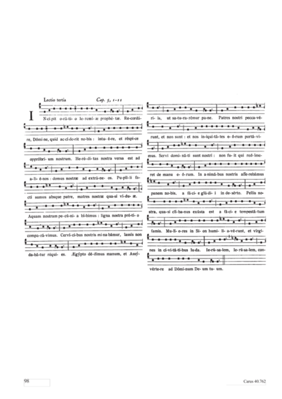 Lamentationes pro Hebdomada Sancta Score scores gallery preview page 113