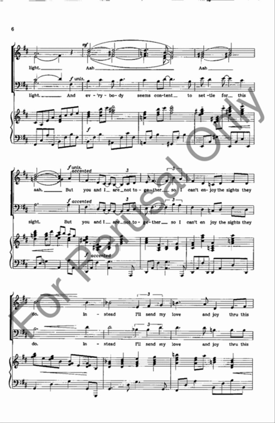 I'll Sing You A Merry Christmas 4-Part scores gallery preview page 5