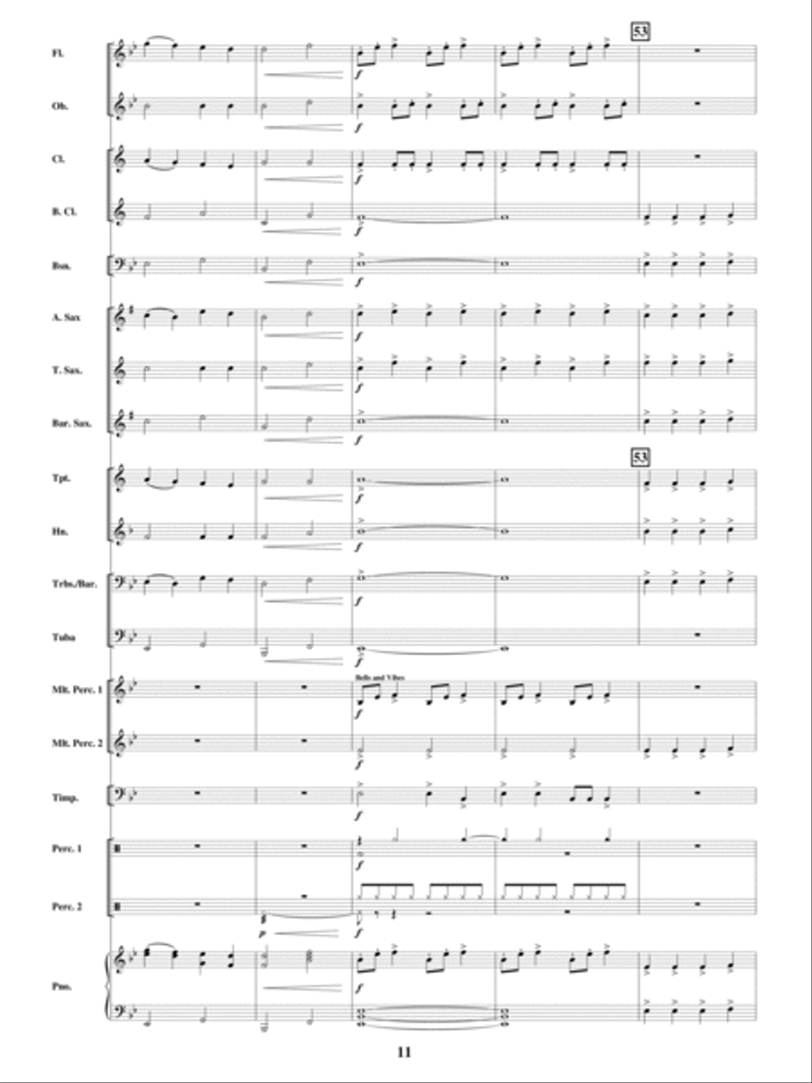 The King's Flourish Concert Band scores gallery preview page 10