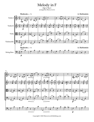 Melody In F, Op.3 No. 1