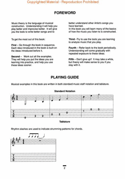 Music Theory for Guitar