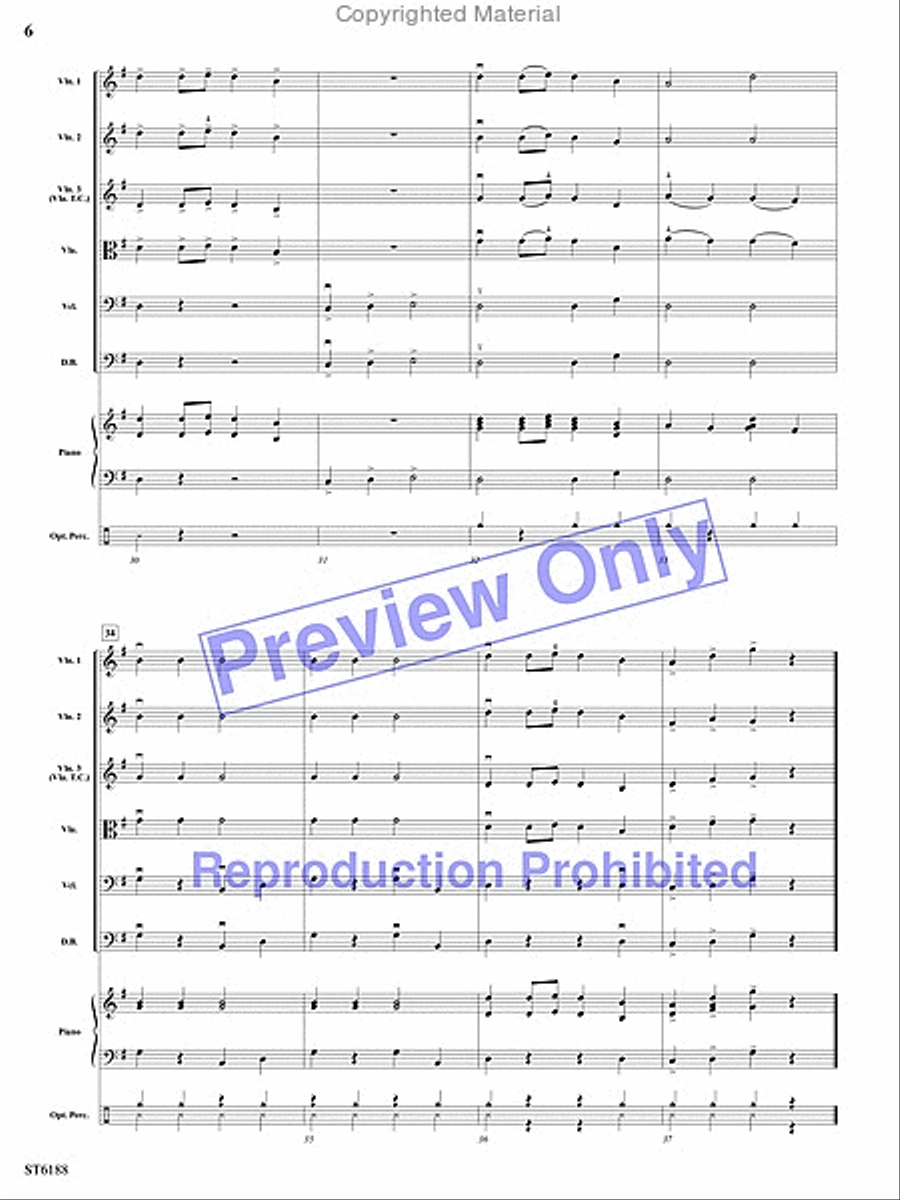 Holiday on the Housetop Holiday on the Housetop String Orchestra scores gallery preview page 5
