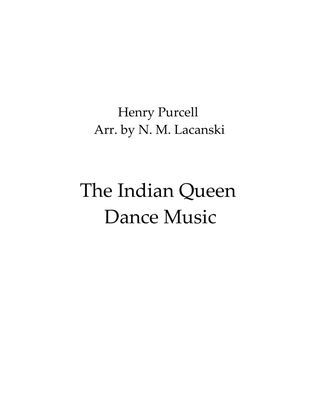 Book cover for Dance Music from The Indian Queen