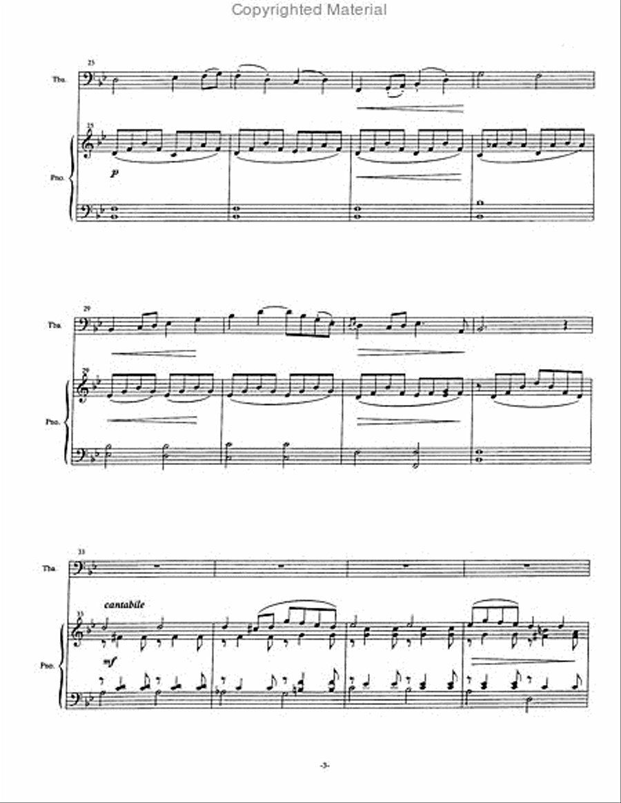 Romance Tuba scores gallery preview page 3