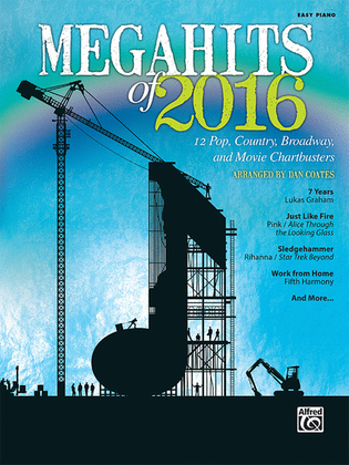 Book cover for Megahits of 2016