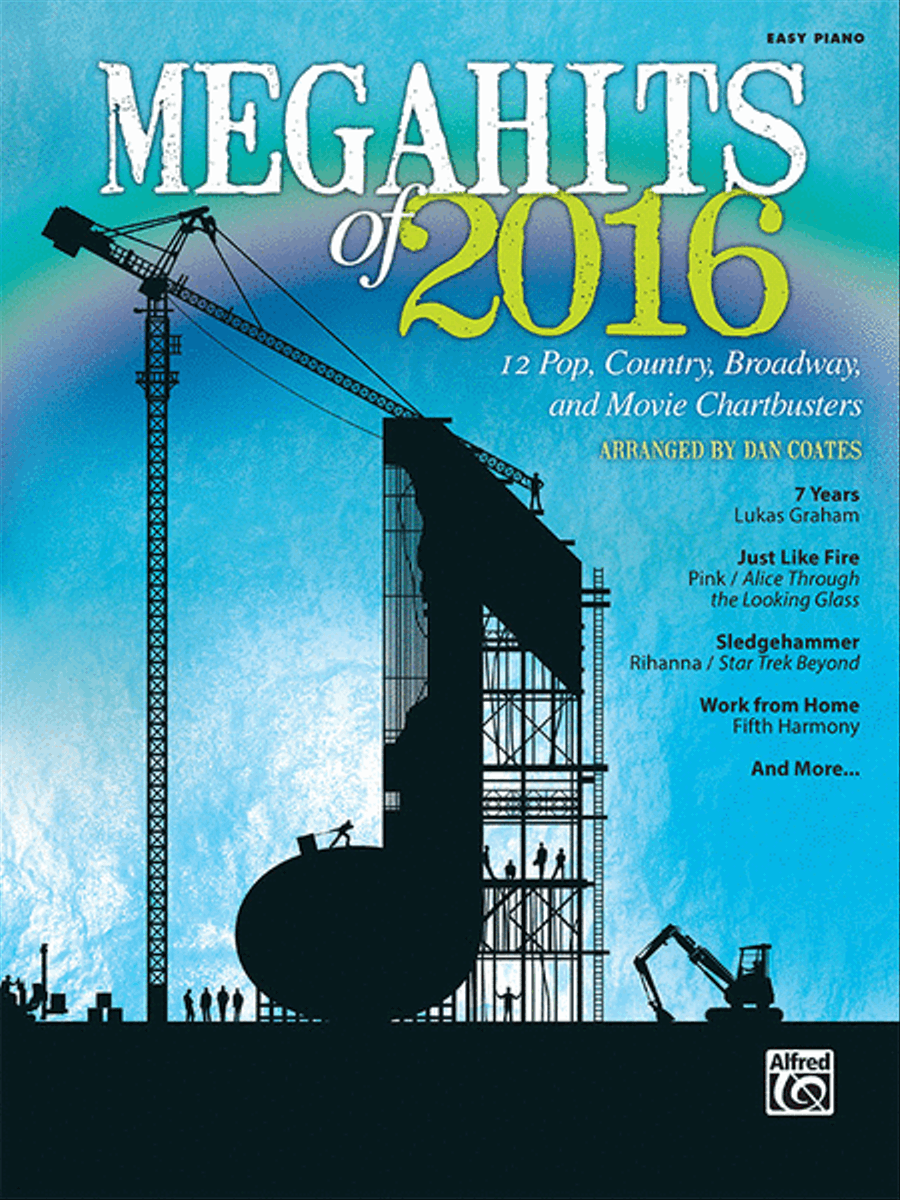 Megahits of 2016 Megahits of 2016 Easy Piano scores gallery preview page 1