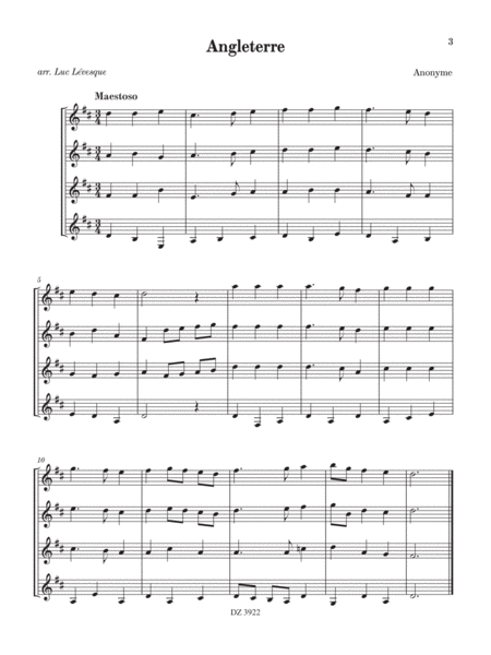 10 Hymnes nationaux by Various Classical Guitar - Digital Sheet Music