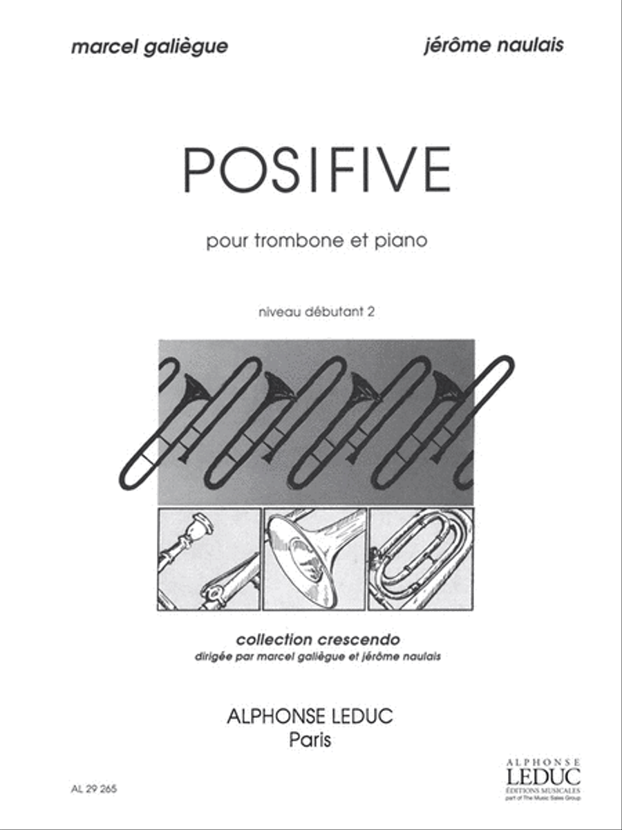 Posifive (trombone & Piano) Piano Accompaniment scores gallery preview page 1