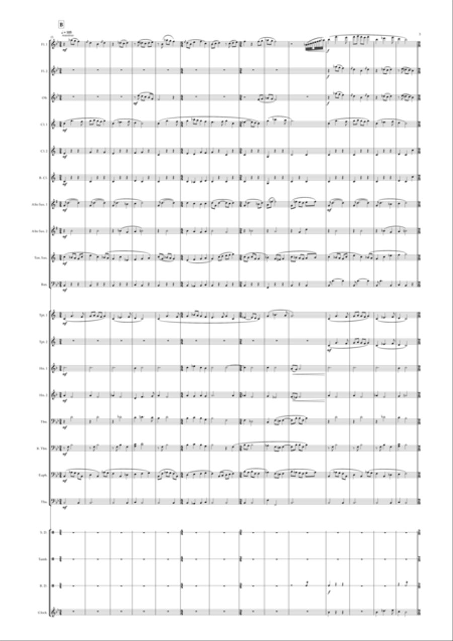 Jesus Of Nazareth Concert Band scores gallery preview page 3