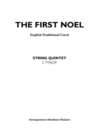 Book cover for The First Noel String Quintet