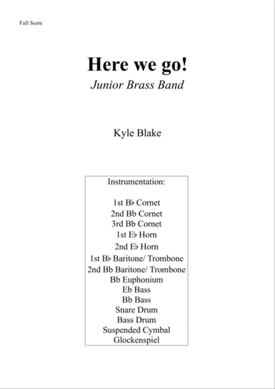 Here We Go! Chamber Music scores gallery preview page 1
