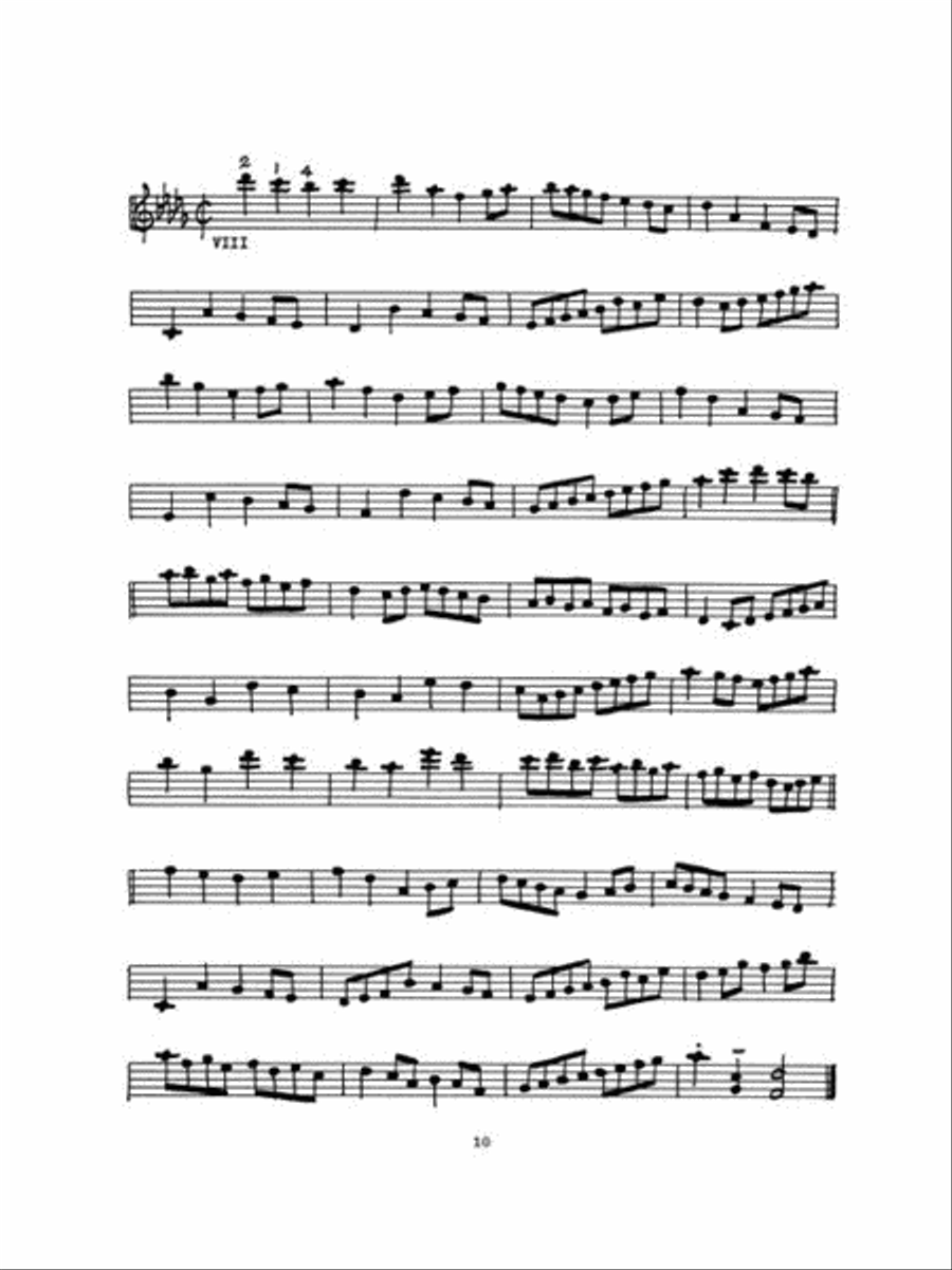 Advanced Reading Studies for Guitar Classical Guitar scores gallery preview page 10