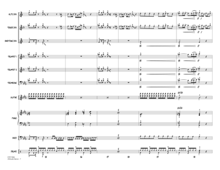 Attitude Dance - Conductor Score (Full Score)