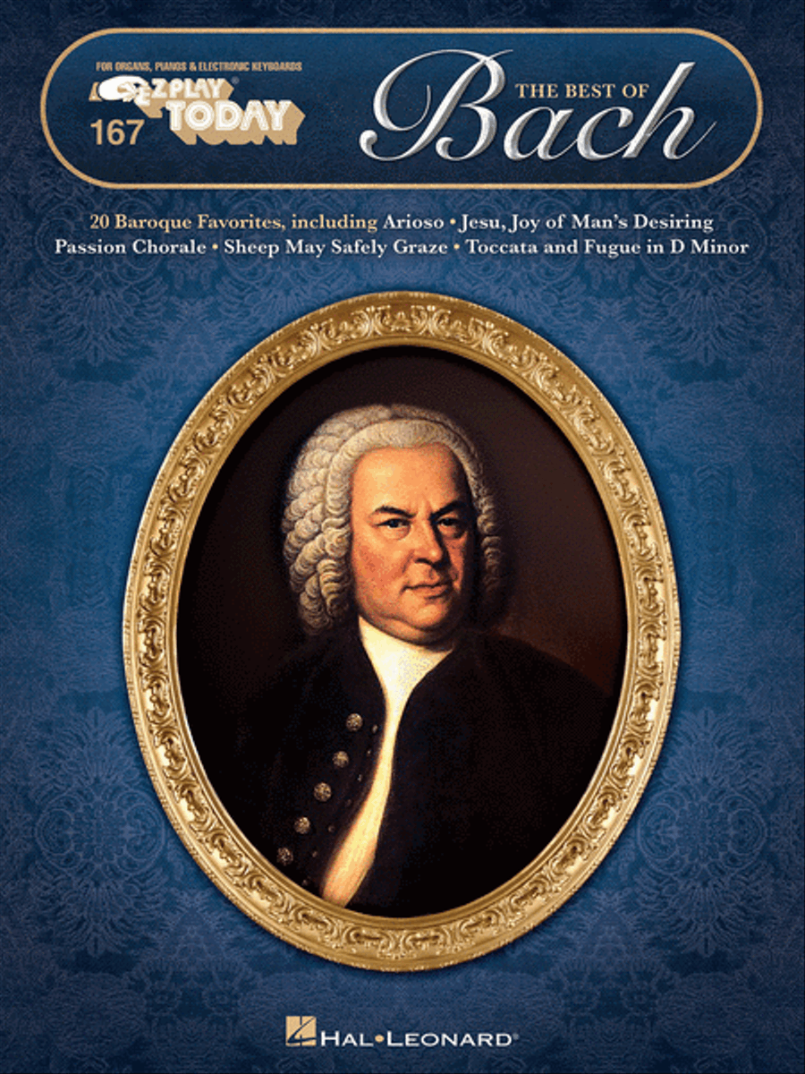 The Best of Bach Electronic Keyboard scores gallery preview page 1