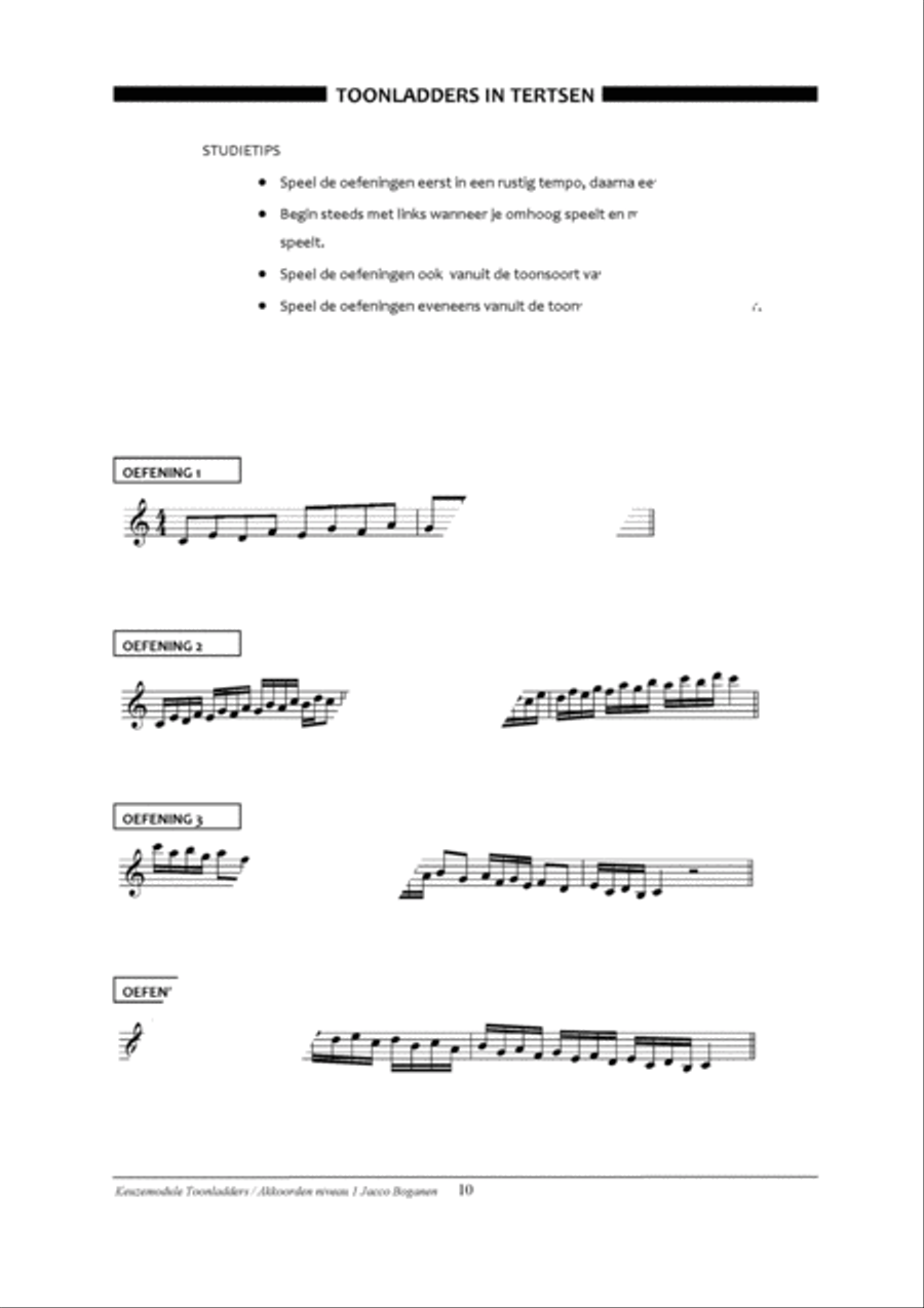 Percussion Modular: Toonladders / Akkoorden 1 Percussion scores gallery preview page 12