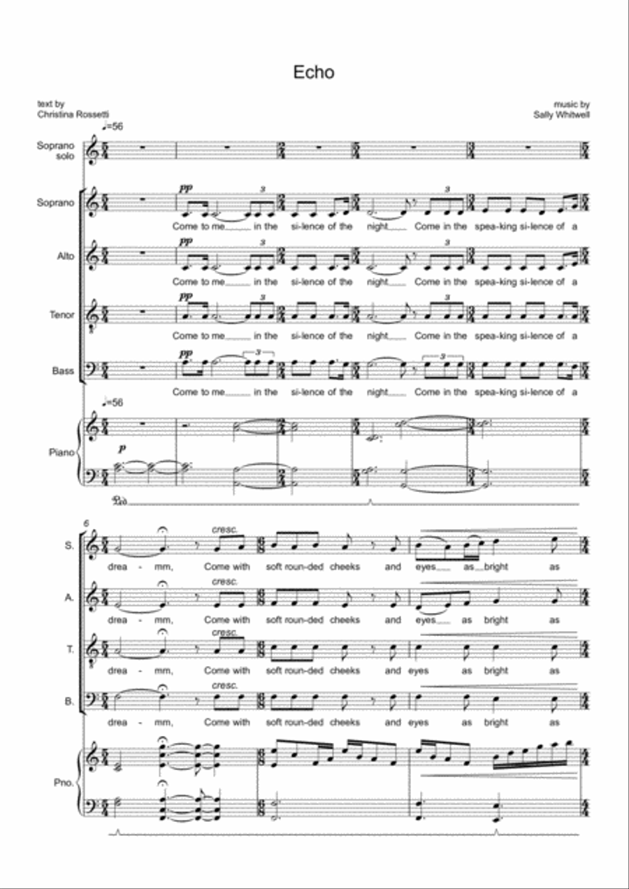 Echo 4-Part scores gallery preview page 3