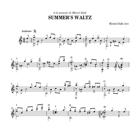 Summer's Waltz
