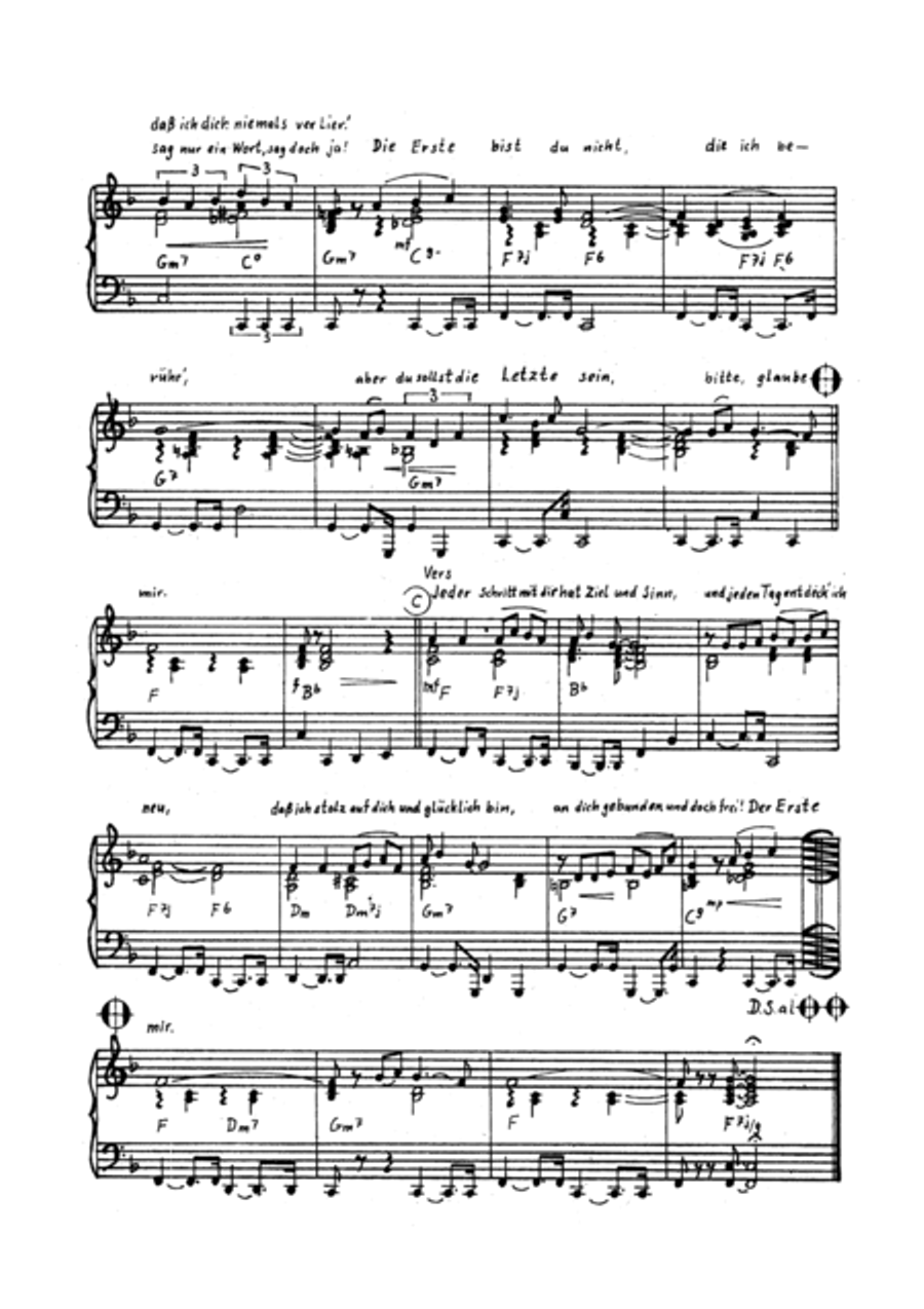 Der Erste bin ich nicht Voice scores gallery preview page 4