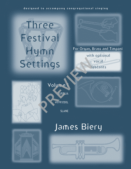 Three Festival Hymn Settings - Volume 1 image number null