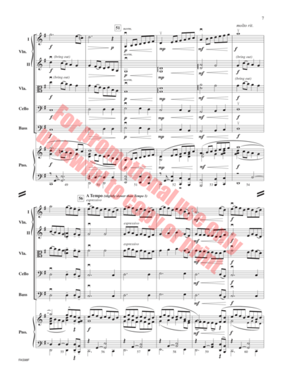 Measured Tones String Orchestra scores gallery preview page 8