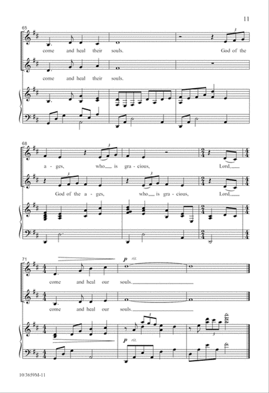 God of the Ages God of the Ages 2-Part scores gallery preview page 12