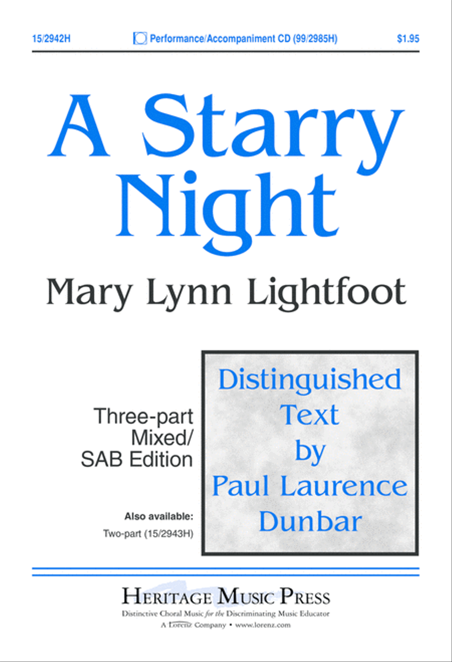 A Starry Night A Starry Night 3-Part scores gallery preview page 2