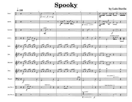 Spooky w/Tutor Tracks