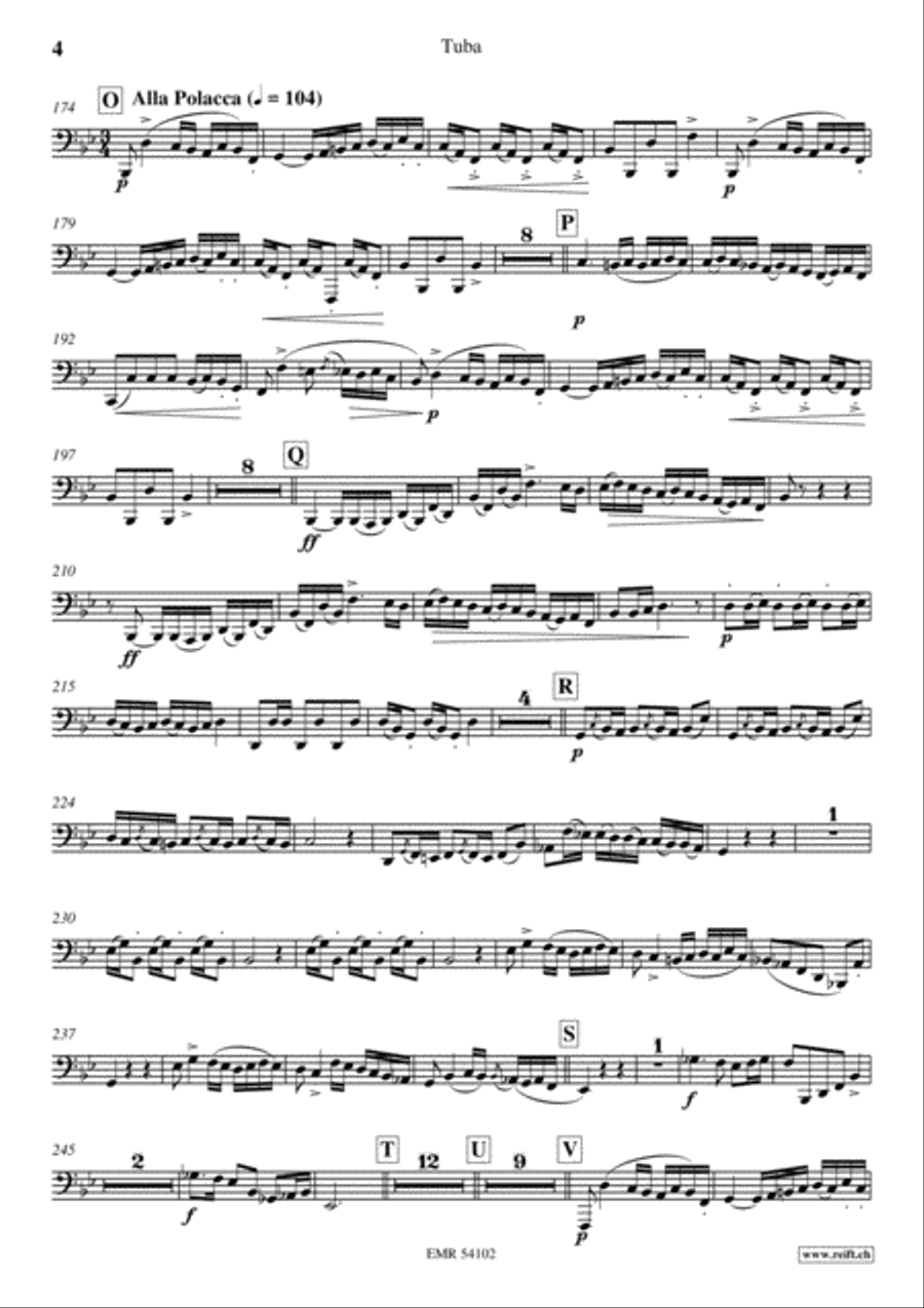 Concertino Bb Minor Concertino Bb Minor Tuba scores gallery preview page 5