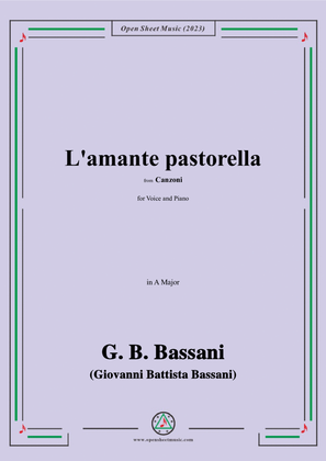 G. B. Bassani-L'amante pastorella,in A Major