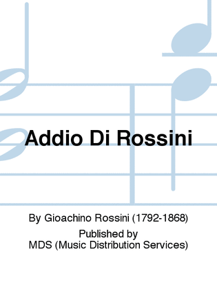Addio di Rossini