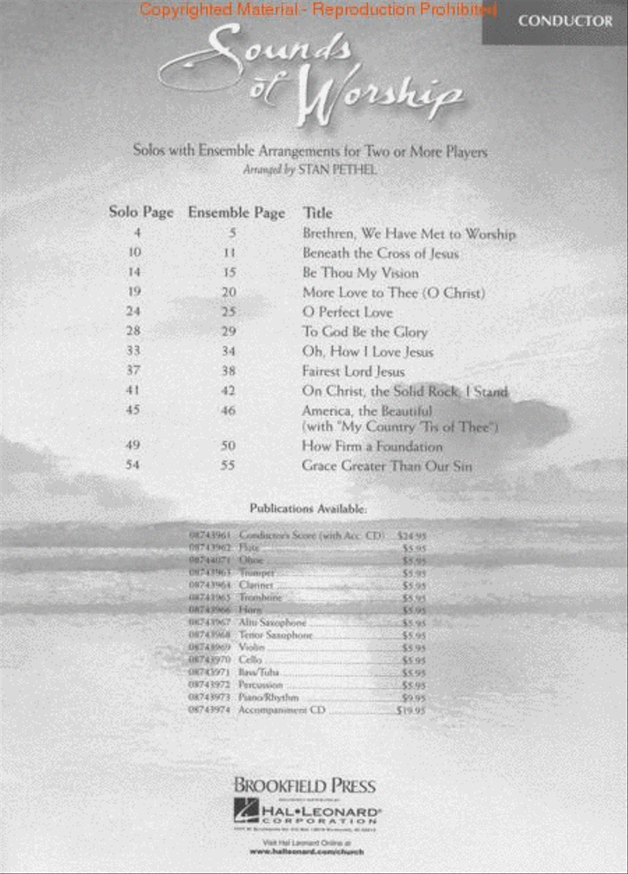 Sounds of Worship Sounds of Worship Choir scores gallery preview page 2