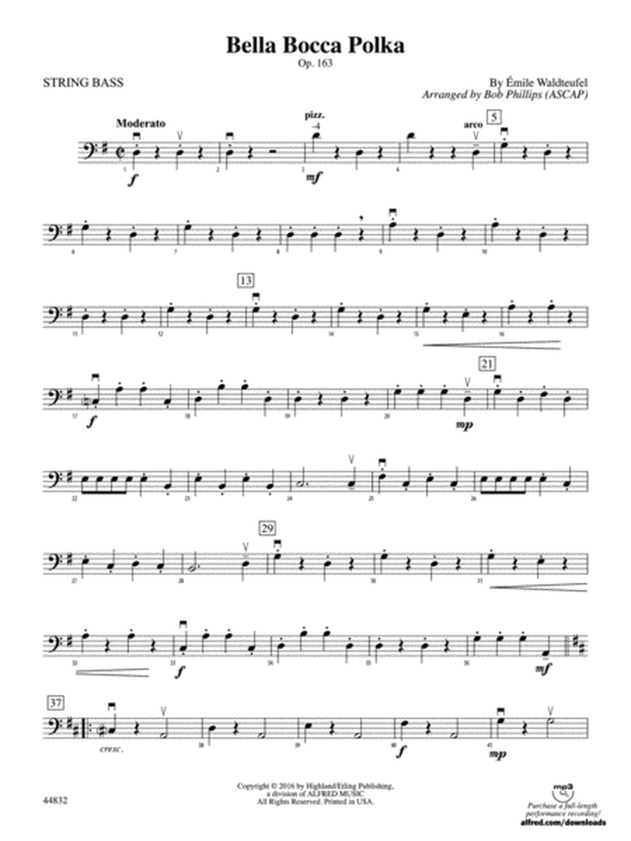 Bella Bocca Polka: String Bass